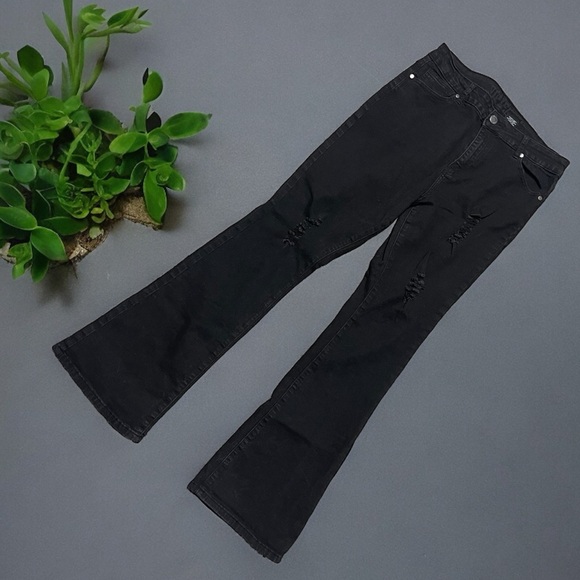 Black flared jeans - Picture 1 of 1